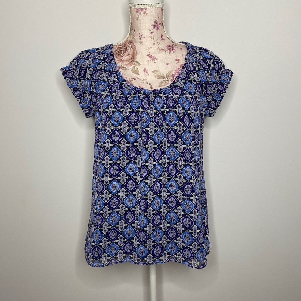 BANANA REPUBLIC Blouse Fully Lined Size Small